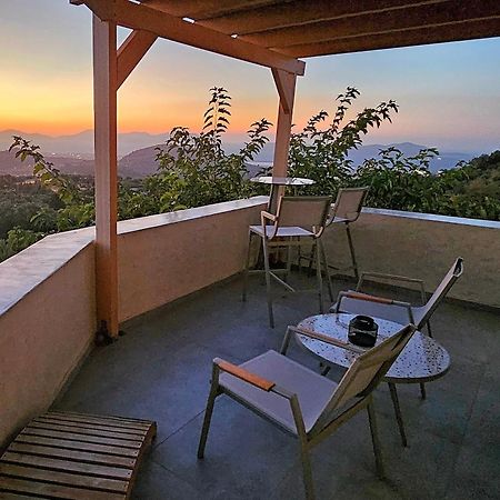 Villa Rosa - Luxury Villas With Panoramic Views Lagoudi Zia ภายนอก รูปภาพ