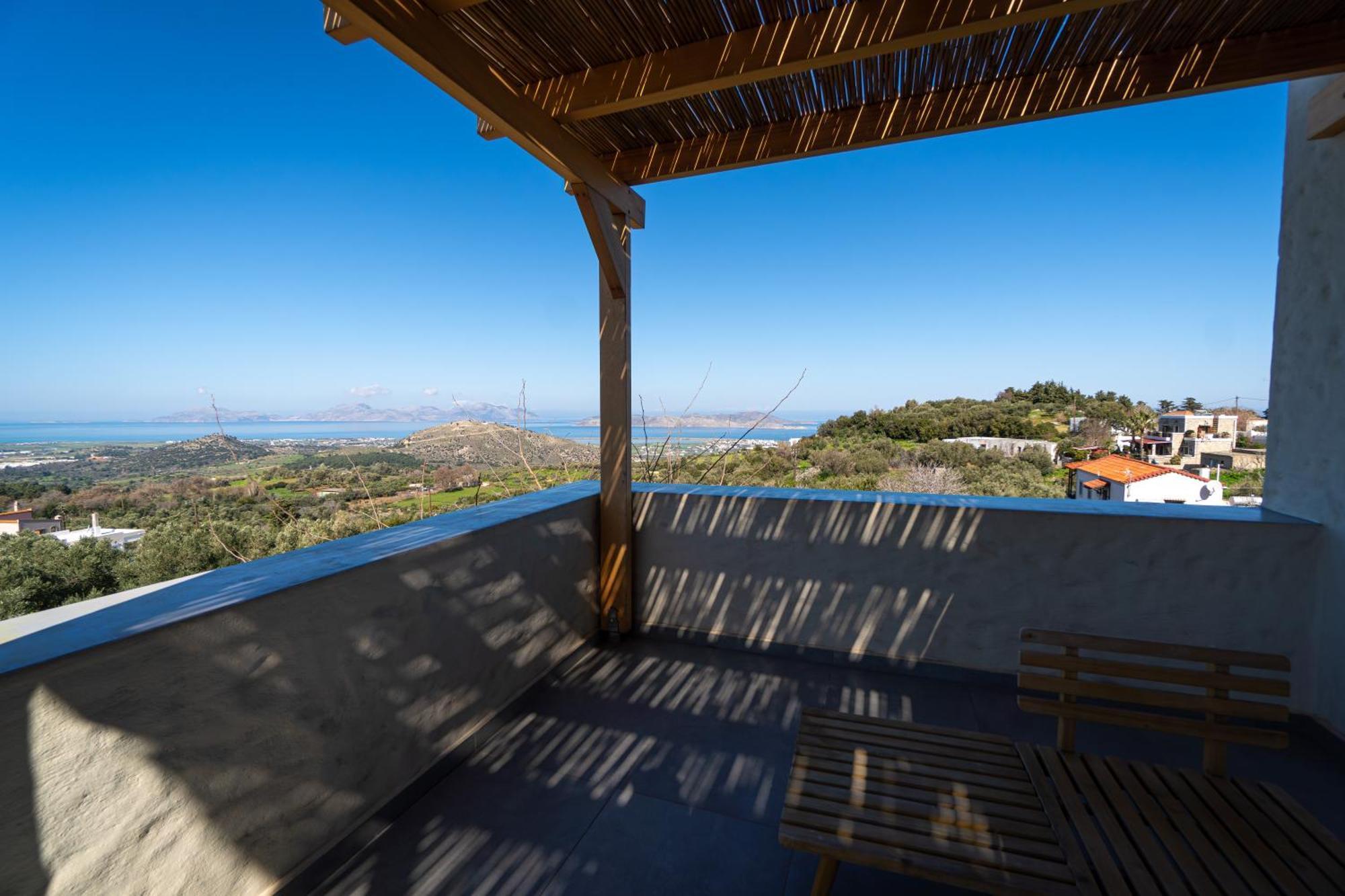 Villa Rosa - Luxury Villas With Panoramic Views Lagoudi Zia ภายนอก รูปภาพ