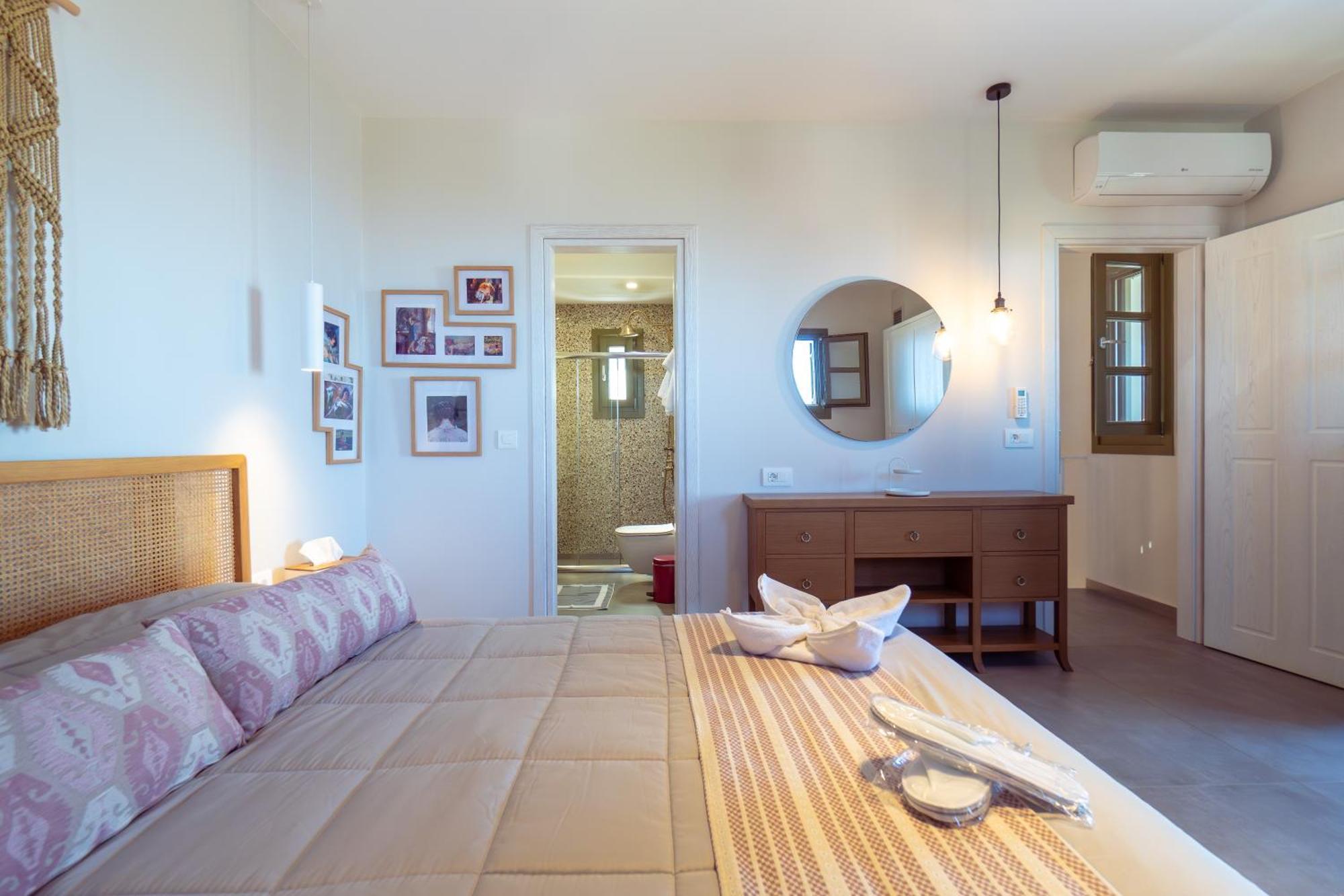 Villa Rosa - Luxury Villas With Panoramic Views Lagoudi Zia ภายนอก รูปภาพ