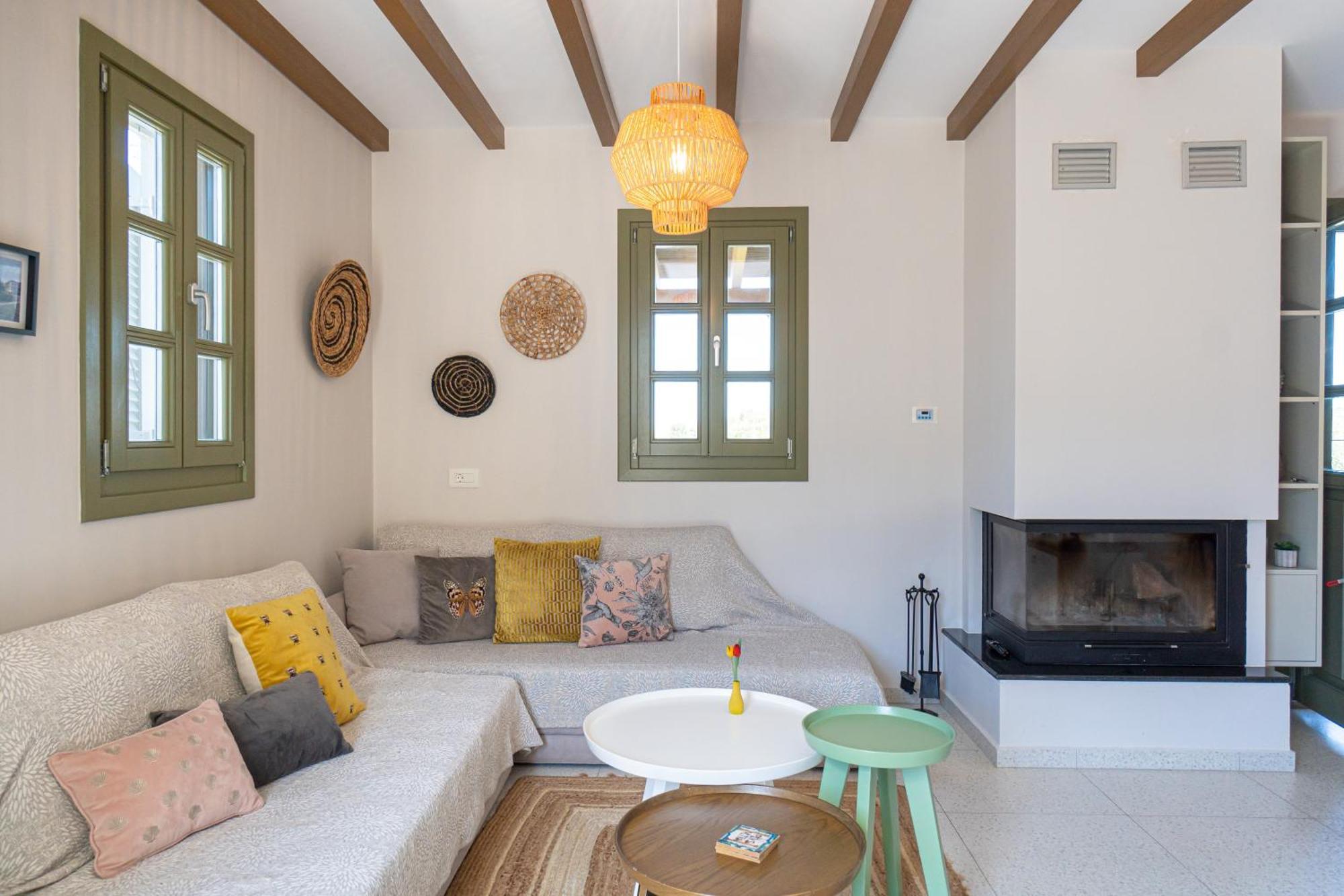 Villa Rosa - Luxury Villas With Panoramic Views Lagoudi Zia ภายนอก รูปภาพ