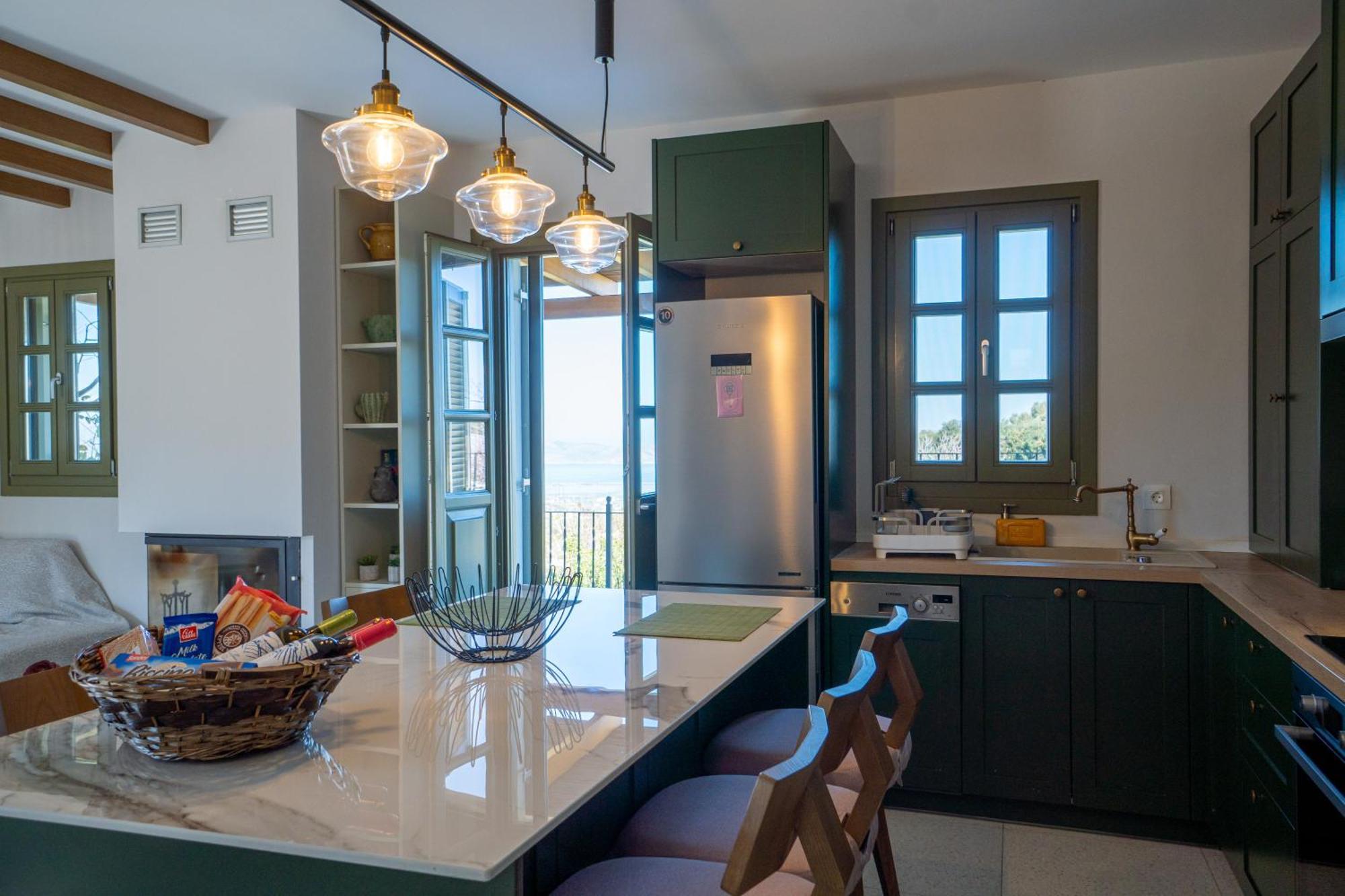 Villa Rosa - Luxury Villas With Panoramic Views Lagoudi Zia ภายนอก รูปภาพ