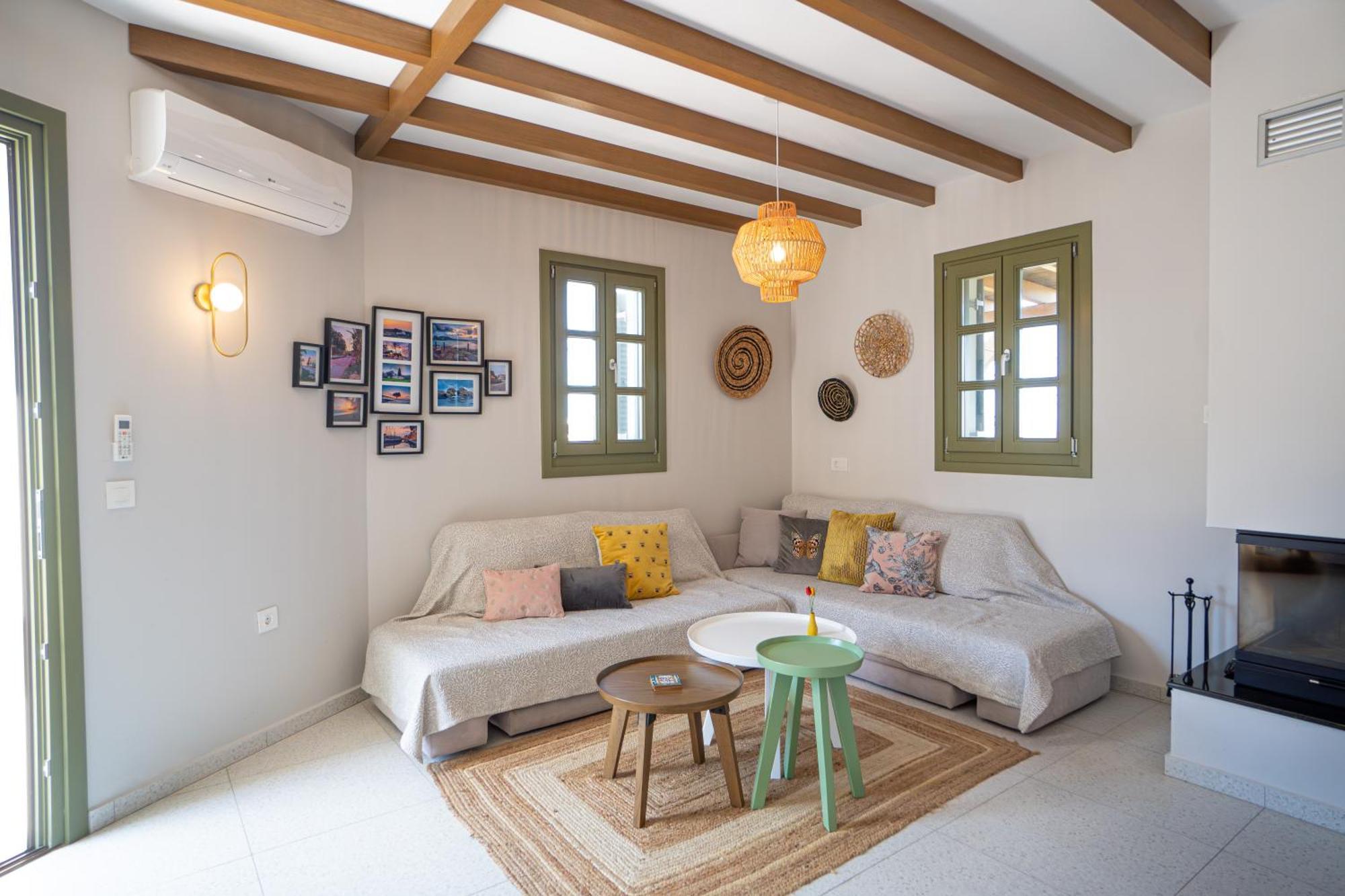 Villa Rosa - Luxury Villas With Panoramic Views Lagoudi Zia ภายนอก รูปภาพ