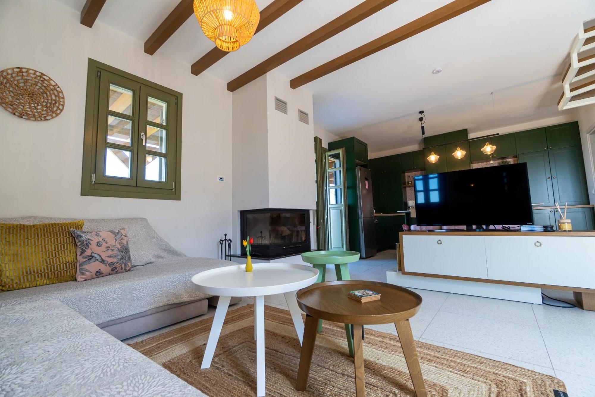 Villa Rosa - Luxury Villas With Panoramic Views Lagoudi Zia ภายนอก รูปภาพ