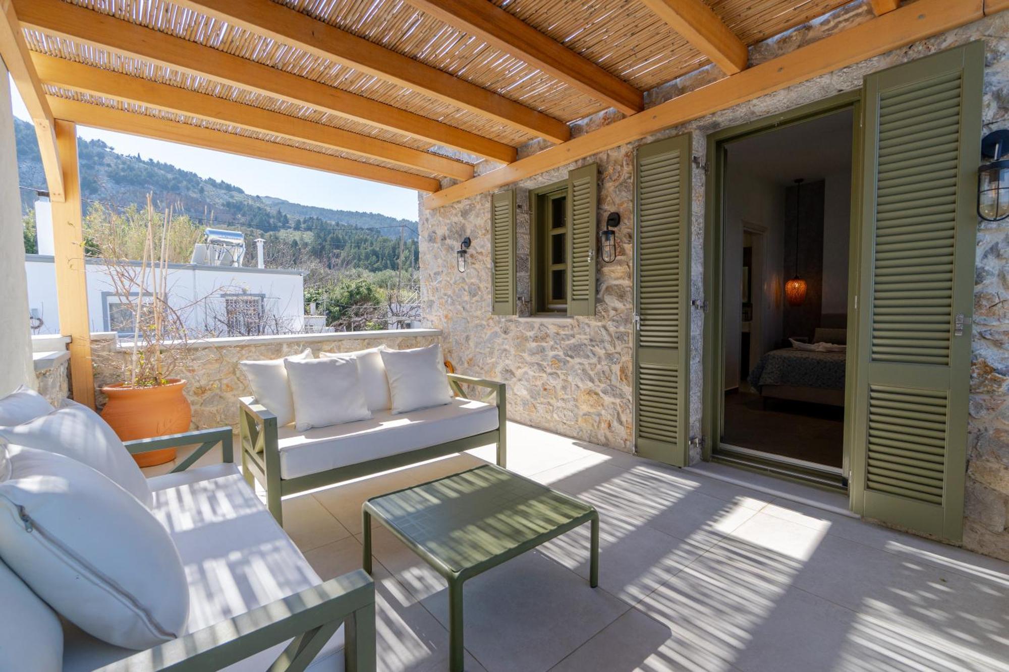 Villa Rosa - Luxury Villas With Panoramic Views Lagoudi Zia ภายนอก รูปภาพ