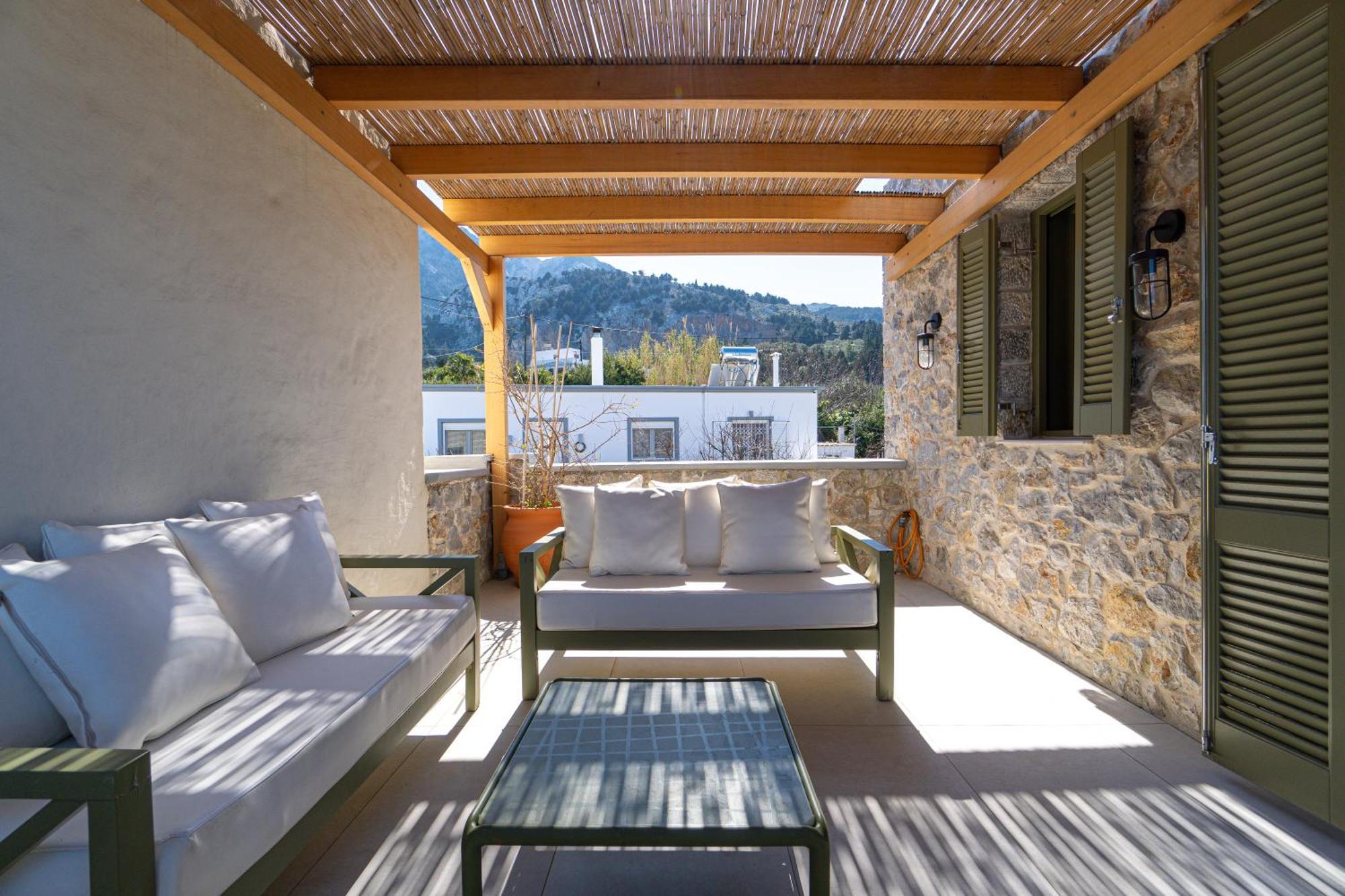 Villa Rosa - Luxury Villas With Panoramic Views Lagoudi Zia ภายนอก รูปภาพ