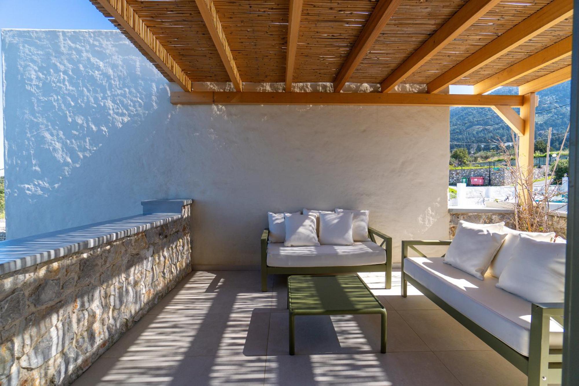 Villa Rosa - Luxury Villas With Panoramic Views Lagoudi Zia ภายนอก รูปภาพ