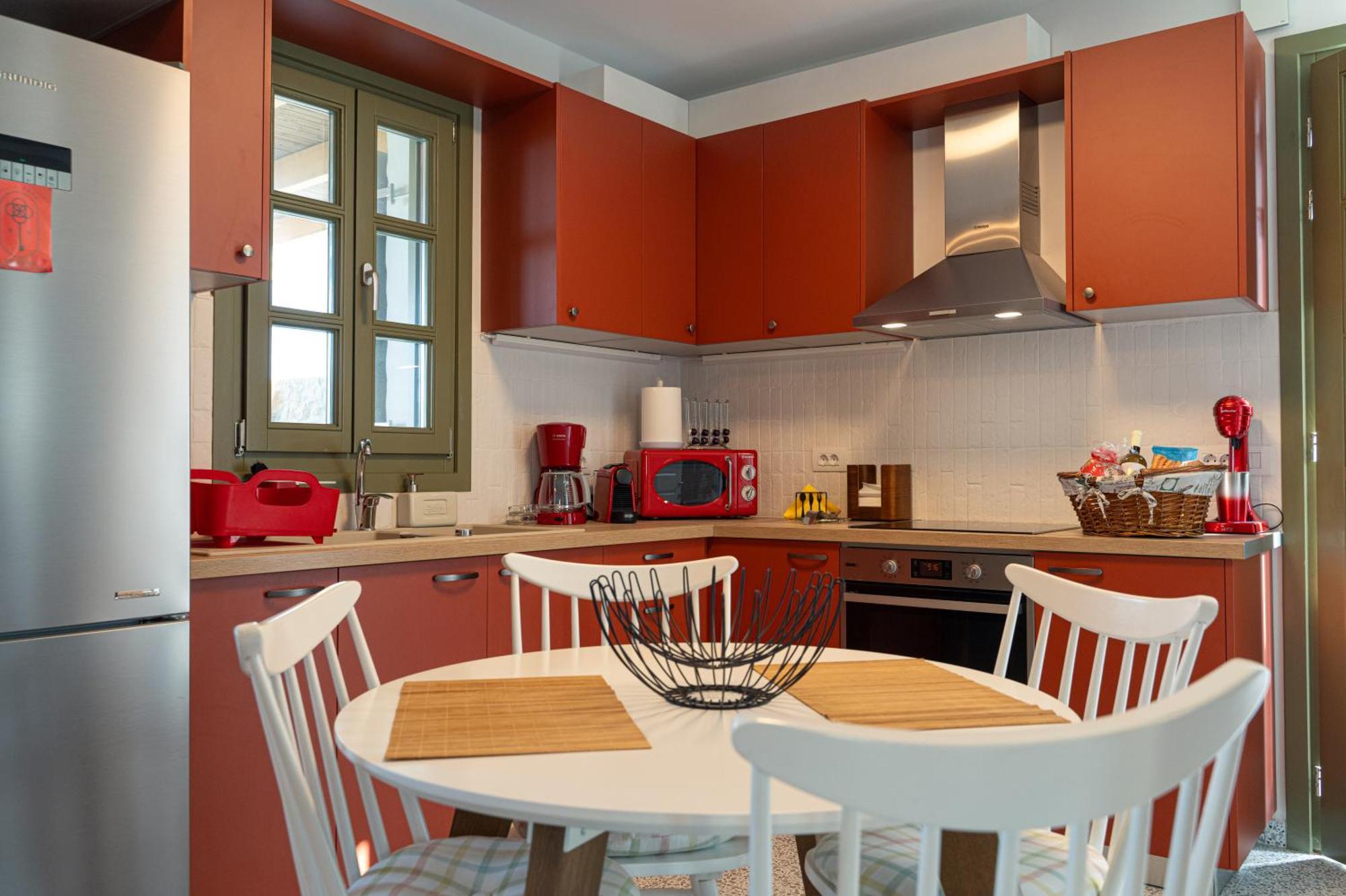 Villa Rosa - Luxury Villas With Panoramic Views Lagoudi Zia ภายนอก รูปภาพ