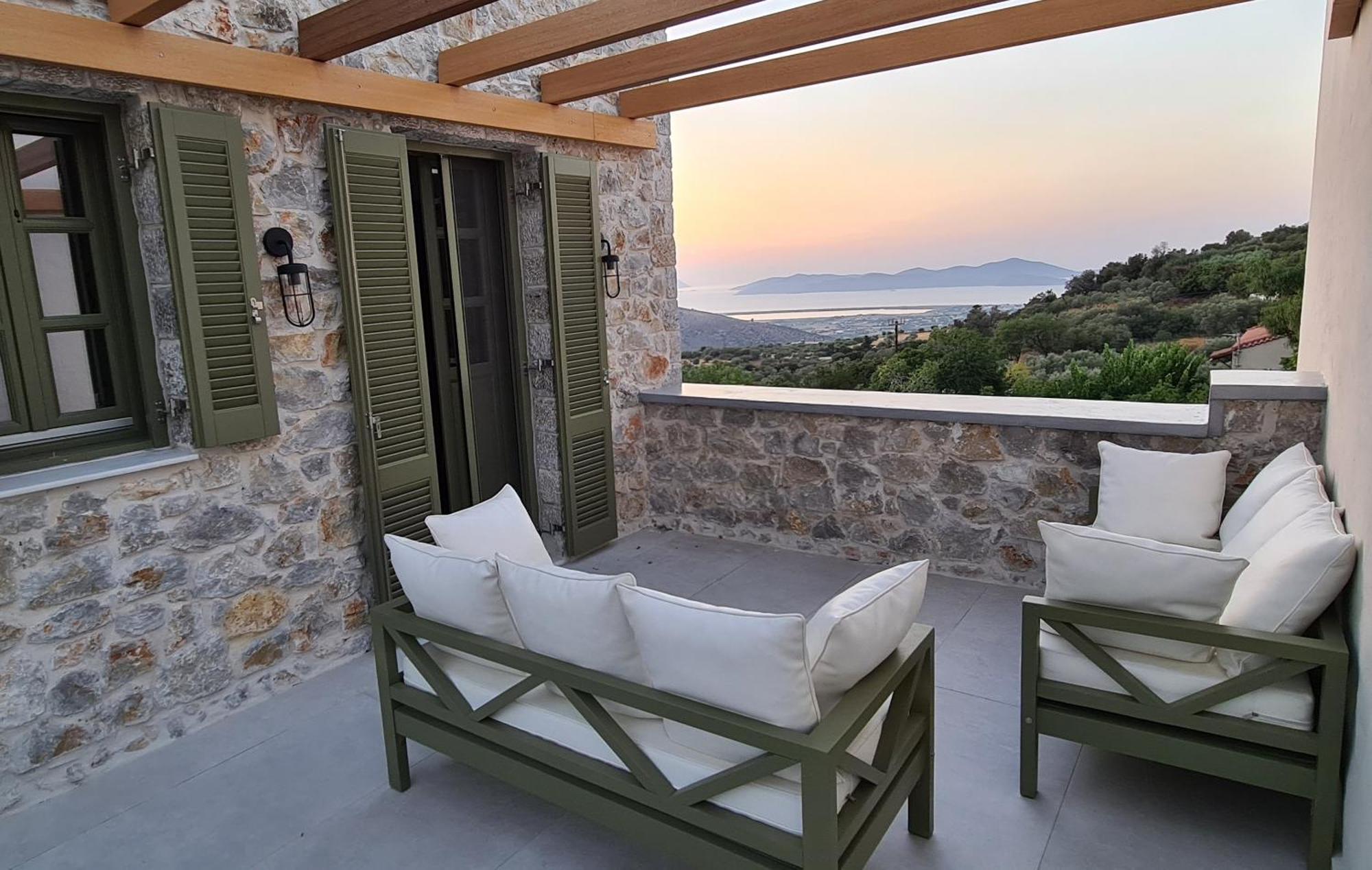 Villa Rosa - Luxury Villas With Panoramic Views Lagoudi Zia ภายนอก รูปภาพ
