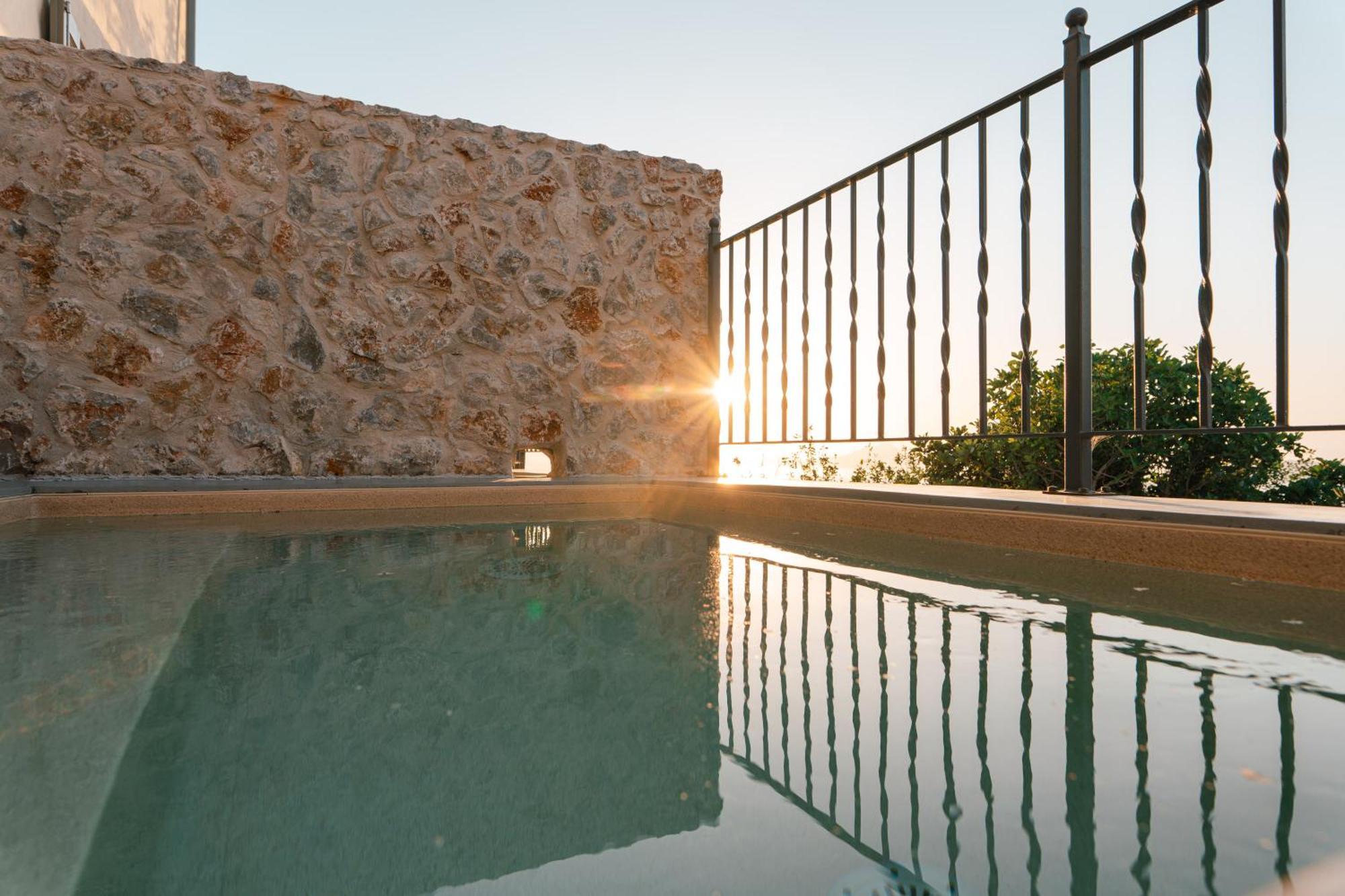 Villa Rosa - Luxury Villas With Panoramic Views Lagoudi Zia ภายนอก รูปภาพ