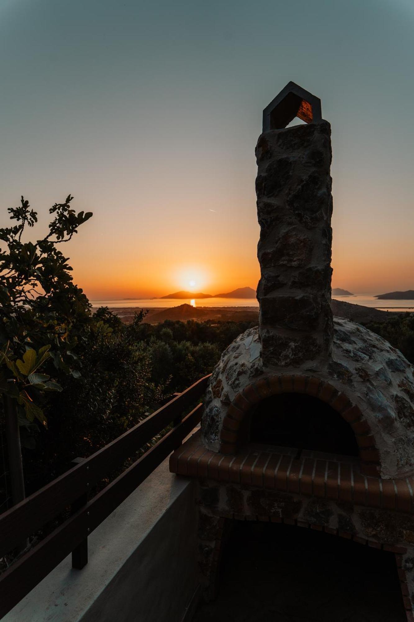Villa Rosa - Luxury Villas With Panoramic Views Lagoudi Zia ภายนอก รูปภาพ