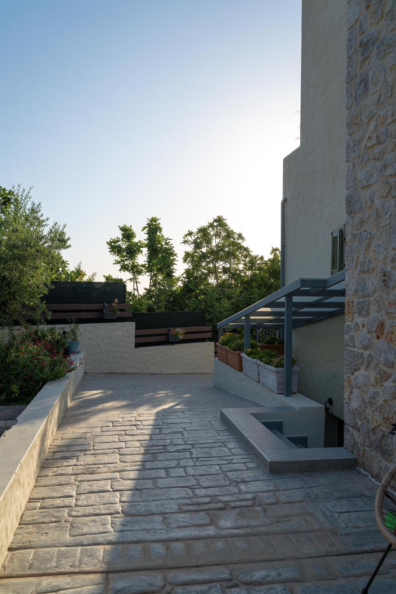 Villa Rosa - Luxury Villas With Panoramic Views Lagoudi Zia ภายนอก รูปภาพ
