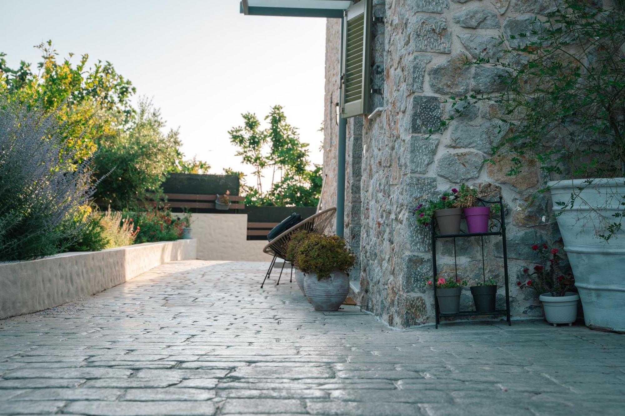 Villa Rosa - Luxury Villas With Panoramic Views Lagoudi Zia ภายนอก รูปภาพ