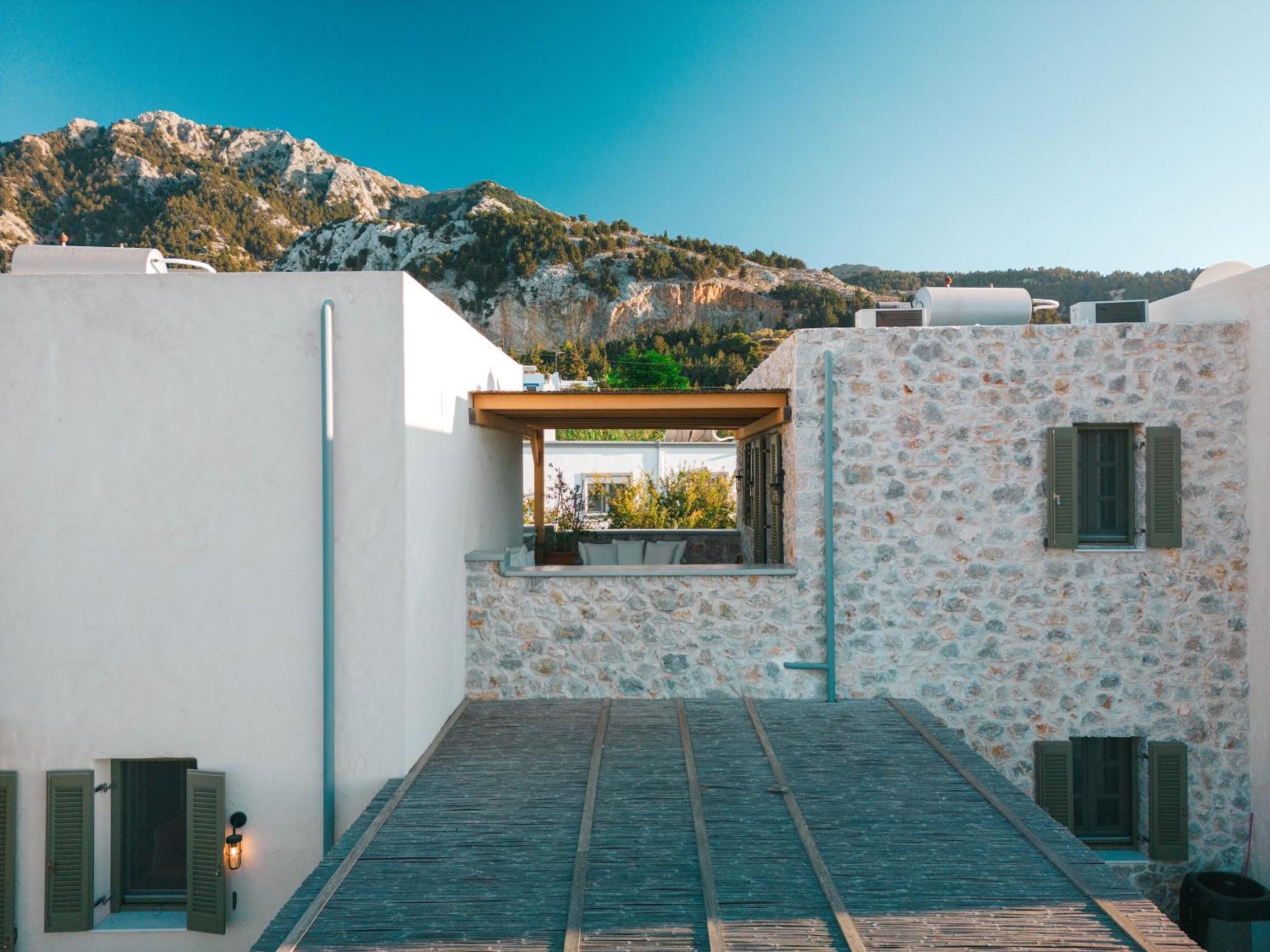 Villa Rosa - Luxury Villas With Panoramic Views Lagoudi Zia ภายนอก รูปภาพ