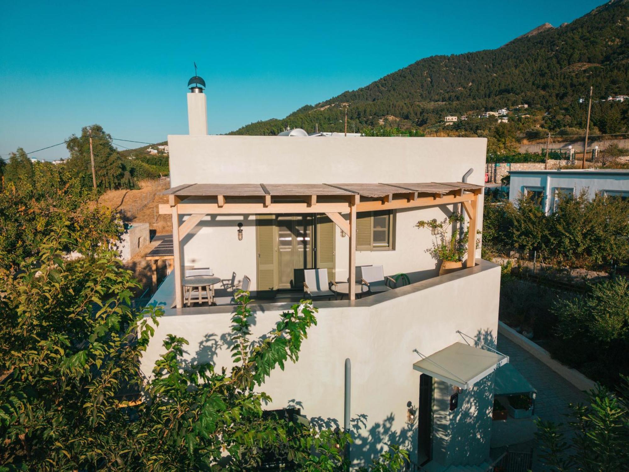 Villa Rosa - Luxury Villas With Panoramic Views Lagoudi Zia ภายนอก รูปภาพ