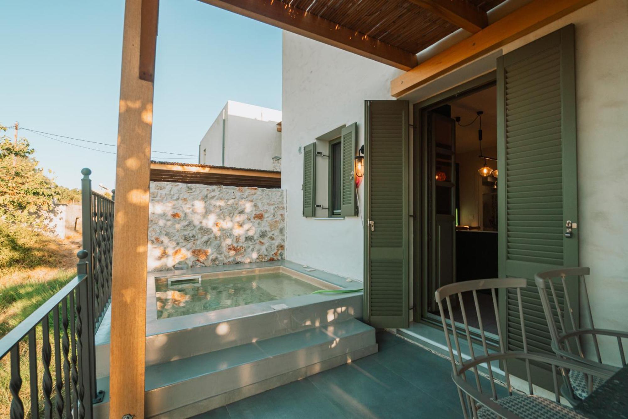 Villa Rosa - Luxury Villas With Panoramic Views Lagoudi Zia ภายนอก รูปภาพ