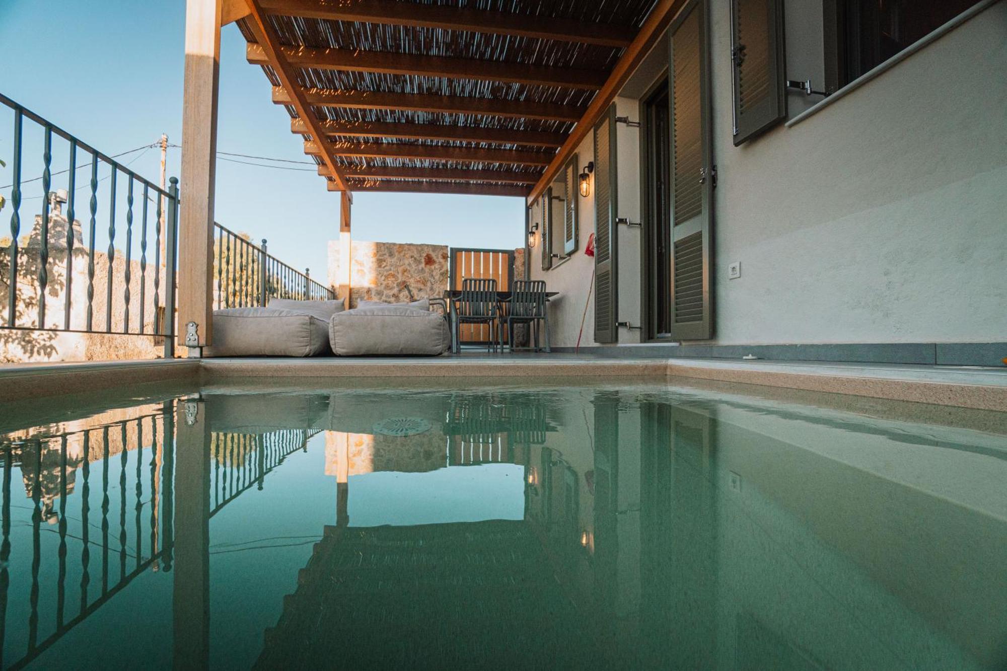 Villa Rosa - Luxury Villas With Panoramic Views Lagoudi Zia ภายนอก รูปภาพ