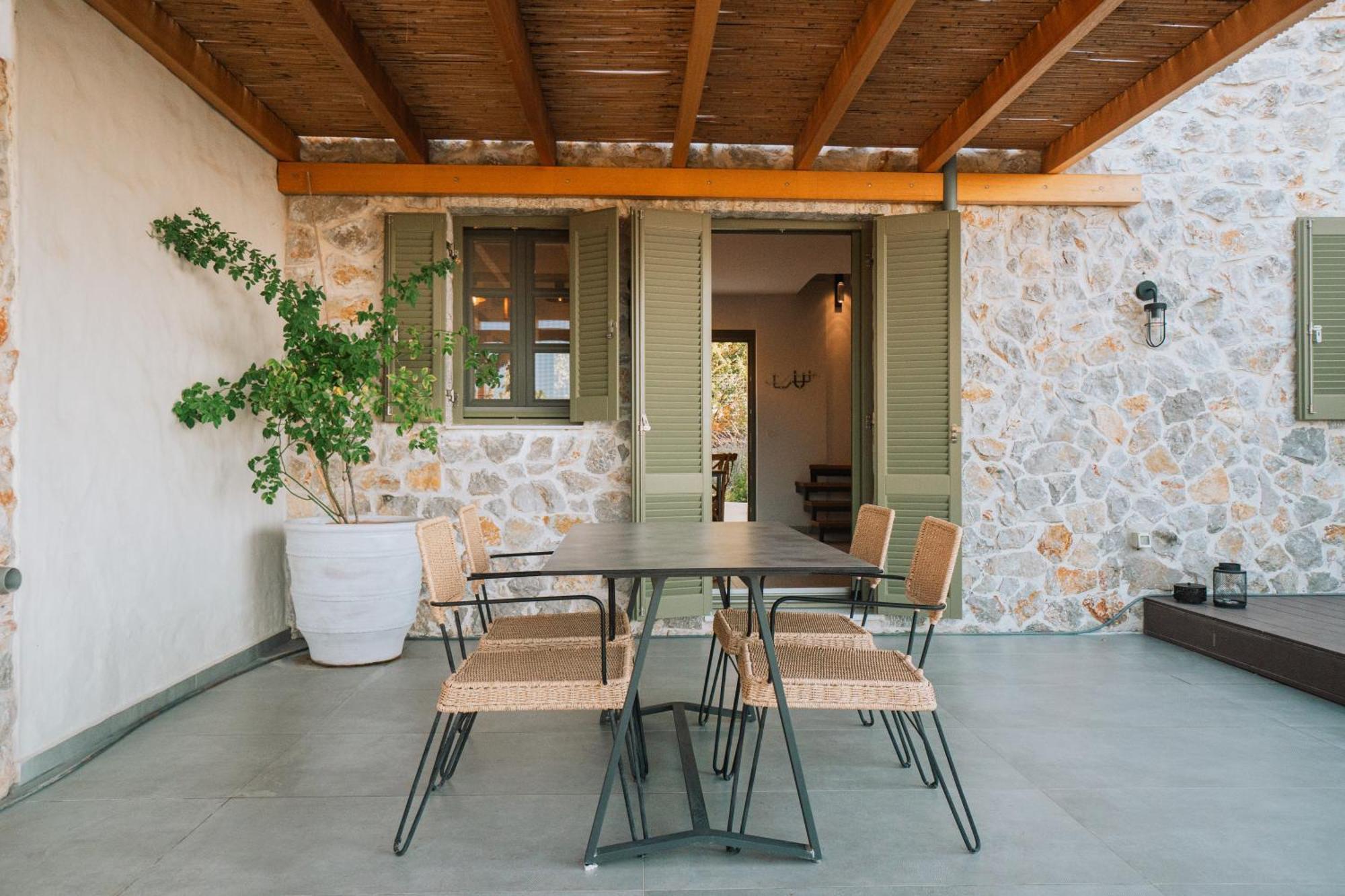 Villa Rosa - Luxury Villas With Panoramic Views Lagoudi Zia ภายนอก รูปภาพ