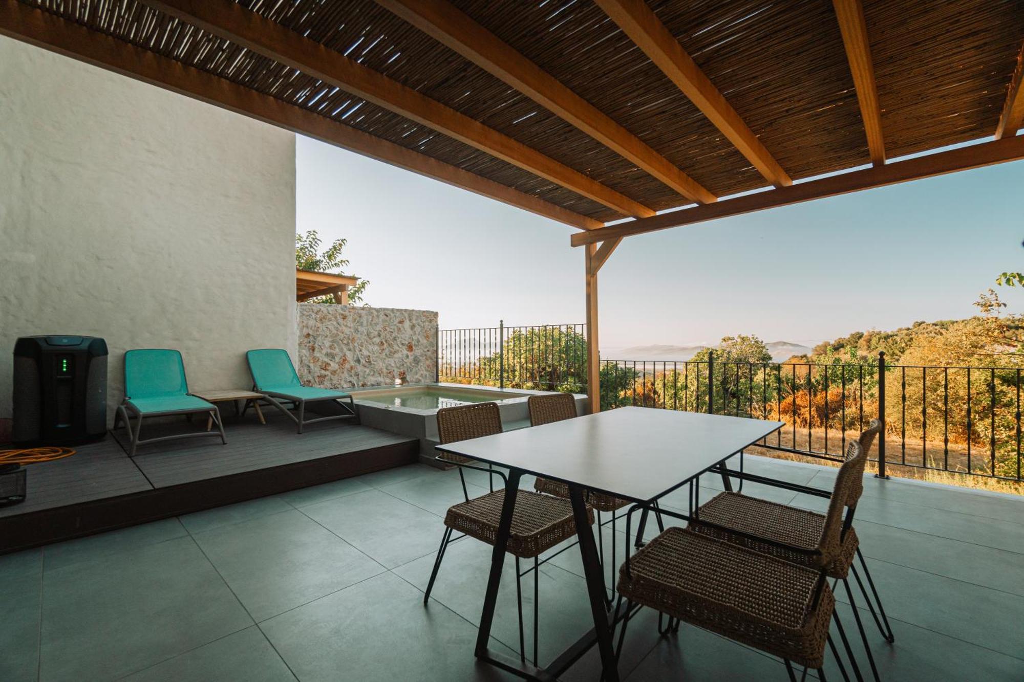 Villa Rosa - Luxury Villas With Panoramic Views Lagoudi Zia ภายนอก รูปภาพ